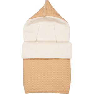 Koeka voetenzak 0+ punts wafel/teddy Oslo straw