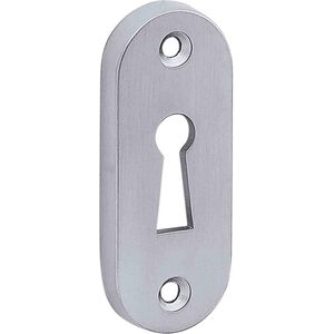 Artitec Sleutelrozet ovaal 60x26mm mat chroom