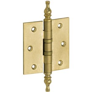 Artitec Mi Satori Kogellagerscharnier rechte hoek vaas 76x76mm messing antiek