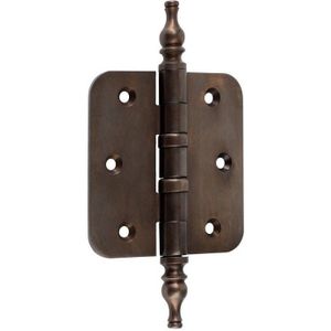 Artitec Mi Satori Kogellagerscharnier ronde hoek vaas 76x76mm messing antiek brons