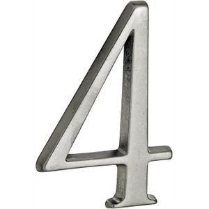 Artitec Mi Satori Huisnummer Roman 120mm-4 mat nikkel PVD