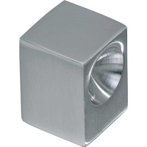 Meubelknop Kare 20mm mat nikkel ongelakt