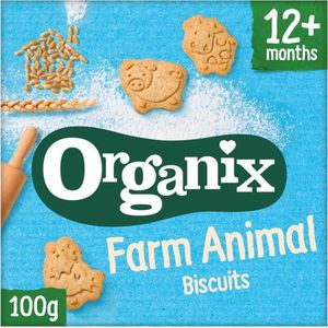 Organix - Boerderijdieren Koekjes - Tussendoortje - 1 Jaar+