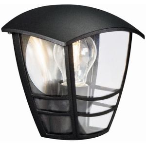 Philips myGarden Wandleuchte, Wandbeleuchtung für den Außenbereich, Schwarz, Aluminium, IP44, Garten, Terrasse, II