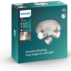 Philips myLiving Paisley Spot GU10 blanco de 3 luces