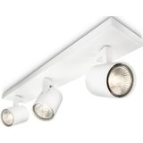 Philips Runner opbouwspot - 3-lichts - wit
