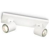 Philips Runner opbouwspot - 2-lichts - wit
