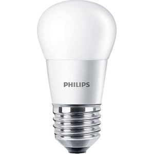 6x Philips LED lamp E27 | Kogel P45 | Mat | 2700K | 4W (25W)