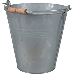 Bouwemmer PE rond, zwart ∅ 385 mm 20 l kopen