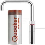 Quooker Fusion Square Kokendwaterkraan met Combi Reservoir 22FSCHR, chroom