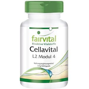 Fairvital | Cellavital - HOOG GEDOSEERD - 120 capsules - antioxidanten complex met acetyl-L-carnitine, taurine, Q10 en meer