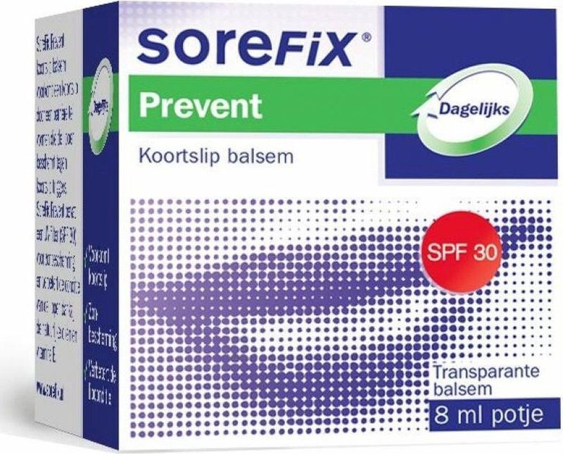 24x Sorefix Prevent Koortslip Balsem 8 ml