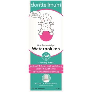 Donttellmum Waterpokken soft brush 50ml