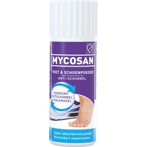 Mycosan - Voet & Schoen Poeder - 65 Gram - Absorberende Beschermlaag
