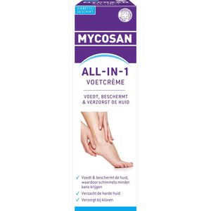 Mycosan - Voetcrème - All-in-1 - Verzorging - Hydraterend - Dermatologisch Getest