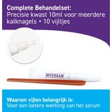 Kalknagelset - Inhoud 1 Precisiekwast 10 Nagelvijlen - Gepatenteerd Serum