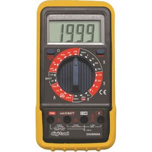 Digi-Tool Multimeter 8900 - meten van spanning, stroom & weerstand