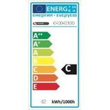 Schiefer - BA15d Buislamp - Dimbaar - 42W - 630lm - 2800K