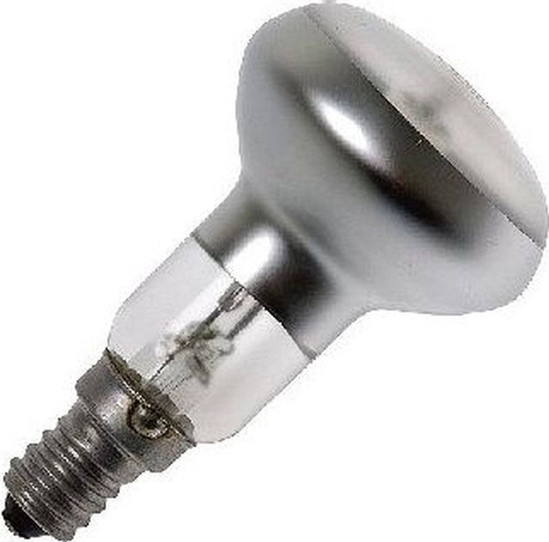 Schiefer - E14 R50 Halogeenlamp - Wit - 28W - Dimbaar - 300 Lumen - 30°