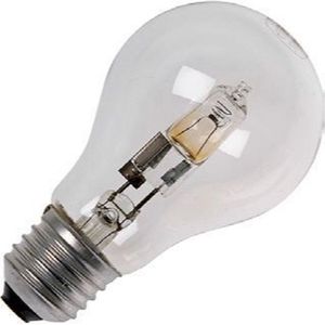 Schiefer E27 Halogeenlamp | 70W 1180lm 2800K 230V/240V  | Dimbaar
