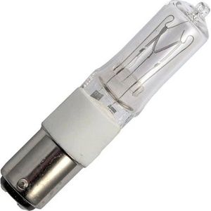 Schiefer Ba15d Halogeen Buislamp - 150W 2000lm 230V - T17x90 - Dimbaar - Helder