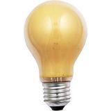 Schiefer - Peervormige Lamp - Geel - 25W - E27 Fitting - Helder