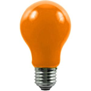 Lamp - E27 GLS - Peervormig - Oranje - Helder - 25W