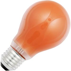 Gloeilamp | Grote fitting E27 | 20W Oranje