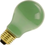 Schiefer - E27 GLS - Lamp - Groen - Peervormig - 40W