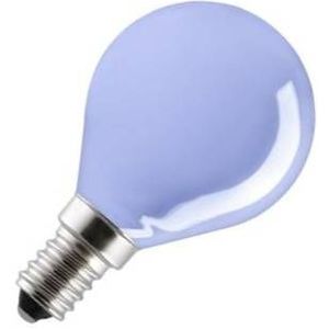 Gloeilamp Kogellamp | Kleine fitting E14 | 25W Blauw