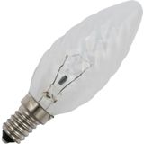 Kaarslamp gedraaid helder 11W (vervangt 15W) kleine fitting E14