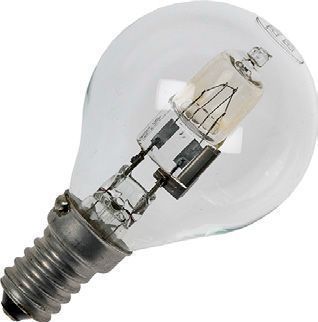 Schiefer - E14 Halogeen Kogellamp - 20W - Dimbaar - Warm Wit Licht