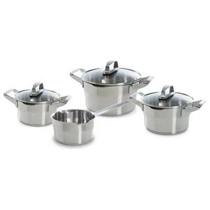 BK Premium+ Kookset - 4-delig - RVS - Geschikt voor Inductie en Oven