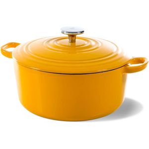 BK Bourgogne Braadpan - Ø24 cm - Sunny Yellow
