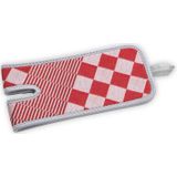 BK Mr. Gripper pannenlap - afgiethulp - rood geruit