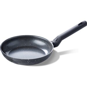INTIGNIS® 28 cm roestvrijstalen wok met deksel | 5 l zware antiaanbakpan | inductie, ovenbestendig | vaatwasmachinebestendig | anti-kras | grote koekenpan met deksel voor alle kookplaten