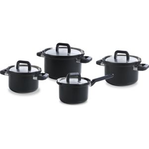 Topf-Set BK Flow Cool Black (4-teilig)