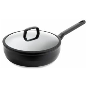BK - Easy Induction Ceramic - Hapjespan - 24 cm - Aluminium - Glazen Deksel
