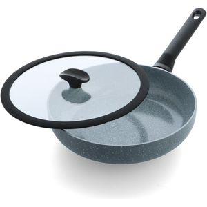 BK - Blue Label - Hapjespan - Blauw - Keramisch - Ø 28cm