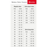 Workman - Power2Stretch - Werkbroek - Zwart - T400 LYCRA® - Cordura®