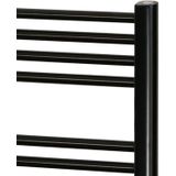 Haceka Designradiator Gobi Zwart 6-punt 111x59cm Ce | Designradiatoren