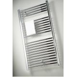 Designradiator haceka gobi adoria 59x111 cm chroom 6-punts aansluiting