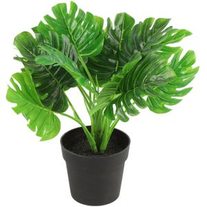 Kunstplant - Groen - Kunststof - 60 cm Hoog