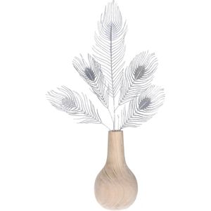 Countryfield - Kunstdeco Pauwvaren - Zilver - Kunsttakken