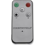 Countryfield Led dinerkaarsen - 2x st- roze -H15cm - afstandsbediening