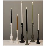 Countryfield LED dinerkaarsen extra lang - 2x st- goud - 38 cm - met afstandsbediening