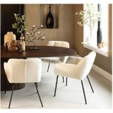 Countryfield LED theelichtjes/waxinelichtjes - 2x st - wit - D4 x H5,2 cm - met timer