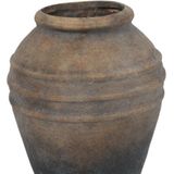 Countryfield - Vaas Reuben L - Grijs - Aardewerk - Ø23xH27cm