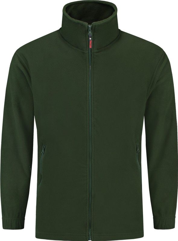 Tricorp - Sweatvest Fleece - Flessengroen - Ritssluiting - 2 Steekzakken