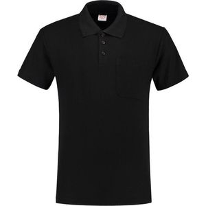 Tricorp Poloshirt borstzak - Casual - 201011 - Zwart